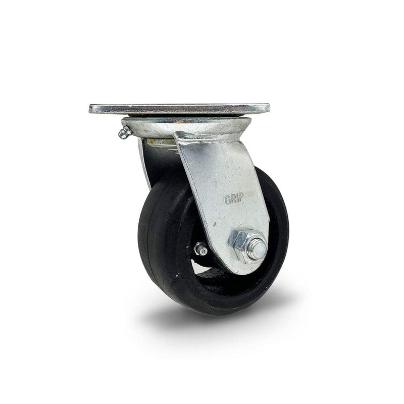 Grip Grip 42079 100mm 150kg Rubber Moulded Cast Iron Swivel Castor
