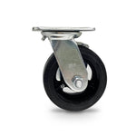 Grip Grip 42083 125mm 180kg Rubber Moulded Cast Iron Swivel Castor with Brake