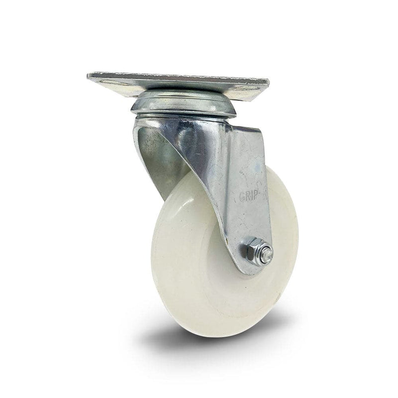 Grip Grip 43012 100mm 145kg White Nylone Poly Core Swivel Castor
