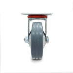 Grip Grip 43052 75mm 50kg Grey Rubber Moulded Steel Core Swivel Castor
