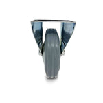 Grip Grip 43054 100mm 70kg Grey Rubber Moulded Steel Core Fixed Castor