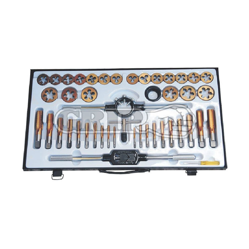 Grip Grip 53300 45 Piece SAE Tungsten Steel Tap & Die Set