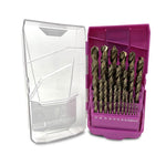 Insize IN0006 25 Piece Metric HSS M35 Cobalt Drill Bit Set