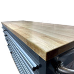Pittsburgh P00006 56" 10 Drawer Stainless Steel Cabinet