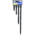 AuzGrip AuzGrip A84867 4 Piece 1/2" Square Drive Impact Wobble Extension Set