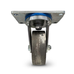 Grip 41902 150mm (6") 500kg Waste Bin SG Iron Swivel Wheel Castor