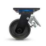 Grip 41967 150mm 1400kg Heavy Duty Cast Iron Swivel Castor with Brake