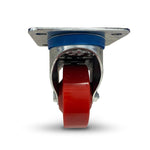 Grip 41996 100mm 200kg Poly Moulded Aluminium Core Swivel Castor with Brake