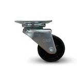 Grip 42055 50mm 70kg Grey TPR Twin Wheel Swivel Castor