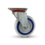 Grip 42057 100mm 110kg White Nylon Poly Core Swivel Castor