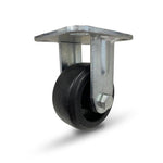 Grip 42078 100mm 150kg Rubber Moulded Cast Iron Fixed Castor