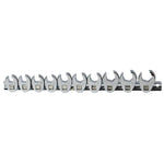 Grip Grip 90101 10 Piece Metric 3/8" Square Drive Flare Nut Crowfoot Spanner Set