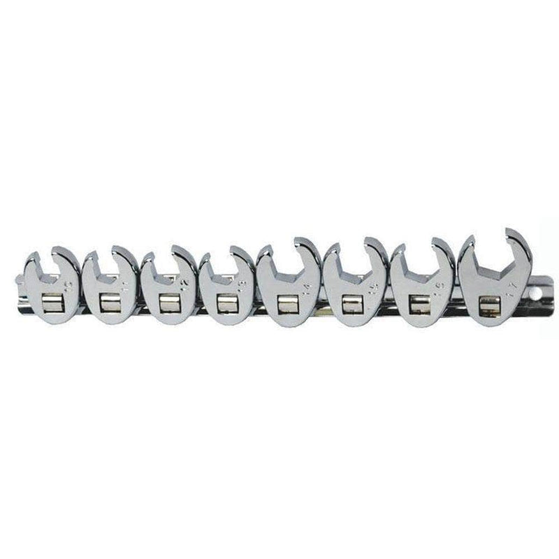 Grip Grip 90102 8 Piece SAE 3/8" Square Drive Flare Nut Crowfoot Spanner Set