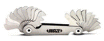 Insize Insize IN48200328 28 Piece Whitworth Alloy Steel Pitch Gauge Set
