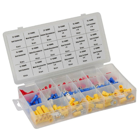 Grip Grip 37144 180 Piece Terminal Assortment Set