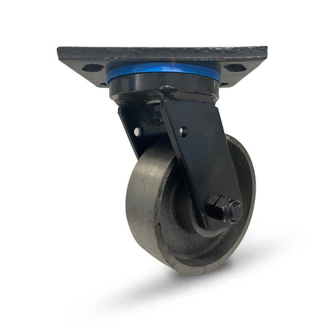 Grip 41966 200mm 1600kg Heavy Duty Cast Iron Swivel Castor