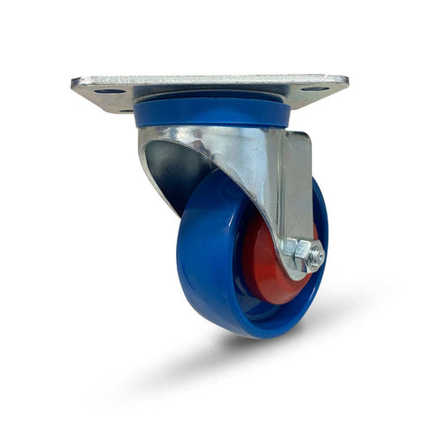 Grip 41979 100mm 200kg Industrial Blue Nylon Swivel Castor