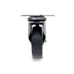 Grip Grip 42075 100mm 130kg Chrome Plated Grey TPR Swivel Castor with Brake