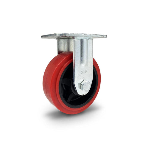Grip Grip 42094 125mm 250kg Poly Moulded Poly Core Fixed Castor