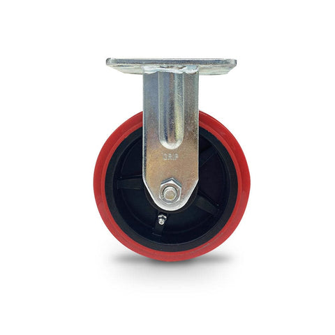 Grip Grip 42097 152mm 300kg Poly Moulded Poly Core Fixed Castor