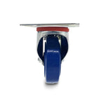 Grip Grip 43003 100mm 100kg Blue Elastic Rubber Nylon Core Swivel Castor with Brake