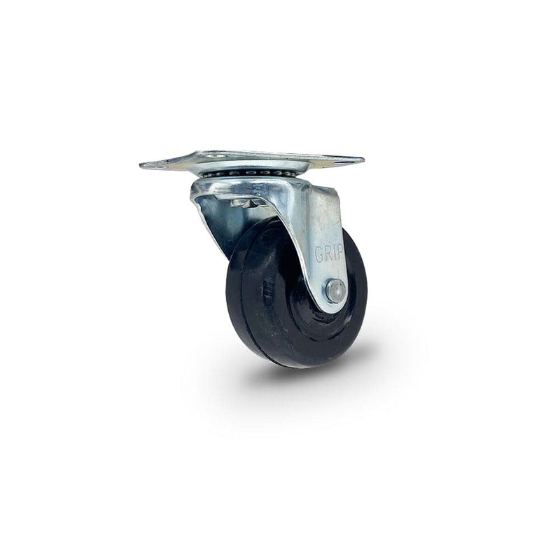 Grip Grip 43010 50mm 30kg Black Rubber Wheel Swivel Castor