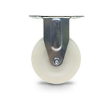 Grip Grip 43011 100mm 145kg White Nylone Poly Core Fixed Castor