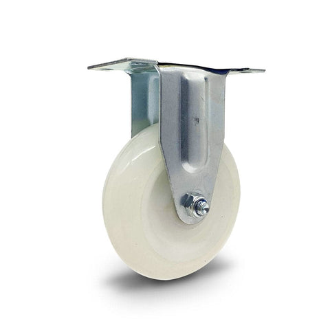 Grip Grip 43011 100mm 145kg White Nylone Poly Core Fixed Castor