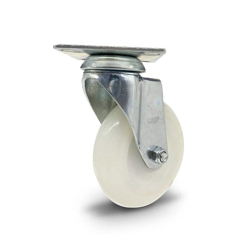 Grip Grip 43012 100mm 145kg White Nylone Poly Core Swivel Castor