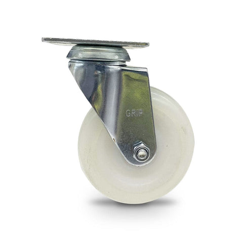 Grip Grip 43012 100mm 145kg White Nylone Poly Core Swivel Castor