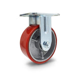 Grip Grip 43016 125mm 280kg Poly Moulded Cast Iron Fixed Castor