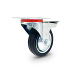 Grip Grip 43018 75mm 50kg Rubber Moulded Steel Core Swivel Castor with Brake