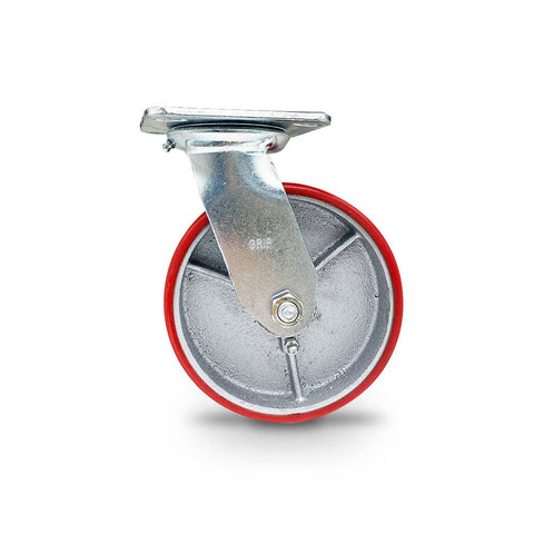 Grip Grip 43038 152mm 360kg Poly Moulded Cat Iron Swivel Castor