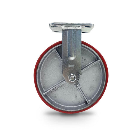 Grip Grip 43041 200mm 460kg Poly Moulded Cast Iron Fixed Castor