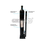 Grip 44522 8000kg (8T) Flat Base Hydraulic Lfting Ram Jack