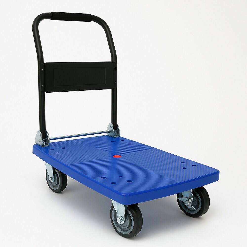 Grip 52004 200kg 485x720mm Foldable Heavy Duty Plastic Platform Trolley ...