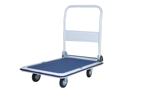 Grip 52005 300kg 590x870mm Foldable Industrial Steel Platform Hand Trolley