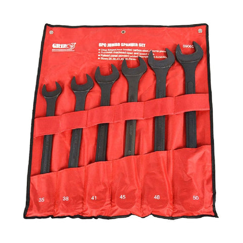 Grip Grip 89060M 6 Piece Metric Jumbo Spanner Set