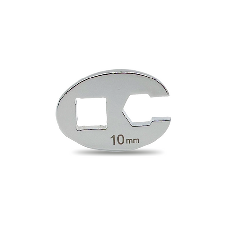 AuzGrip A90103 10 Piece Metric 3/8'' Square Drive Flare Nut Crowfoot Wrench Set