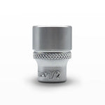 AuzGrip 1/2 Inch SAE 6 Point 1/4 Inch Square Drive Socket Front