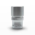 AuzGrip 10mm Metric 6 Point 1/4 Inch Square Drive Standard Socket Front