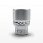 AuzGrip 13mm Metric 6 Point 1/4 Inch Square Drive Socket Front