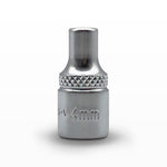 AuzGrip 4mm Metric 6 Point 1/4 Inch Square Drive Socket Front