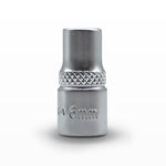 AuzGrip 6mm Metric 6 Point 1/4 Inch Square Drive Socket Front