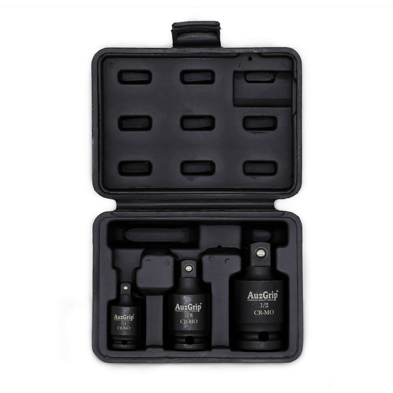 AuzGrip A68010 3 Piece Impact Socket Universal Joint Front