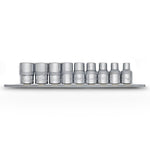 AuzGrip A71125 9 Piece E10 E24 E Torx Bit Socket Set Front