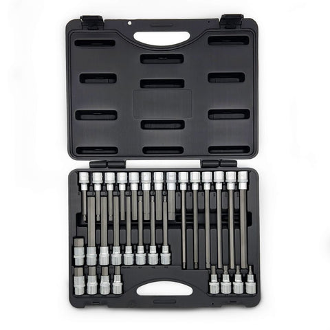 AuzGrip A71155 30 Piece In Hex Bit Socket Set Front