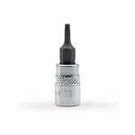 AuzGrip A71184 T8 1/4 Inch Square Drive Torx Bit Socket