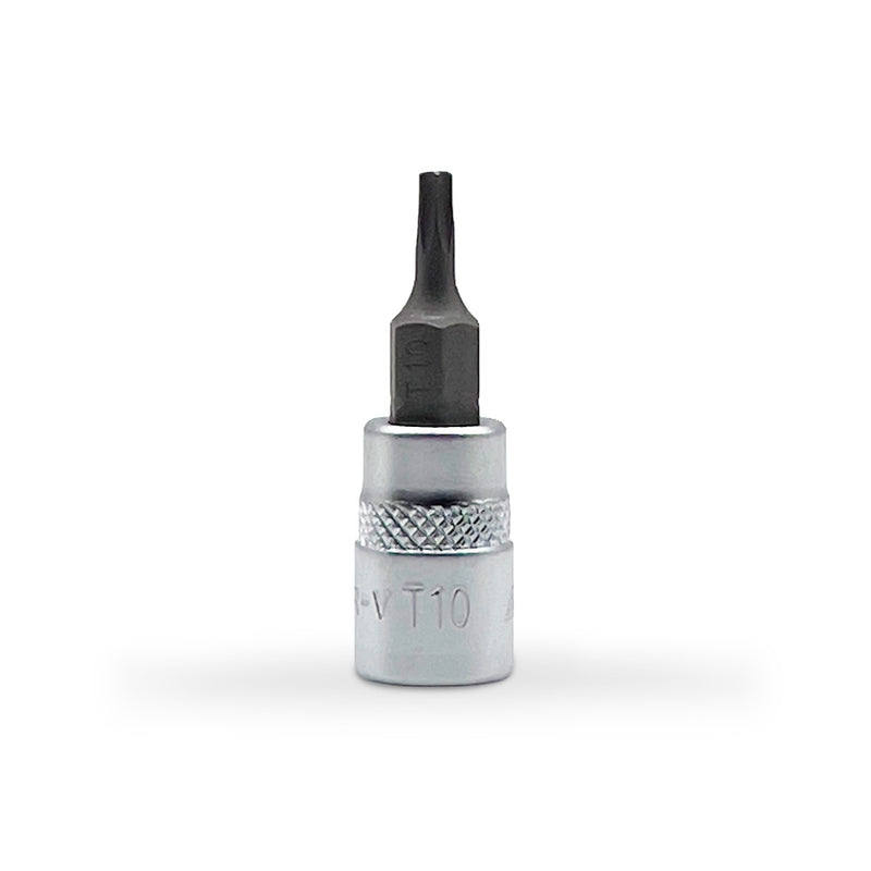 AuzGrip A71185 T10 1/4 Inch Square Drive Torx Bit Socket Front