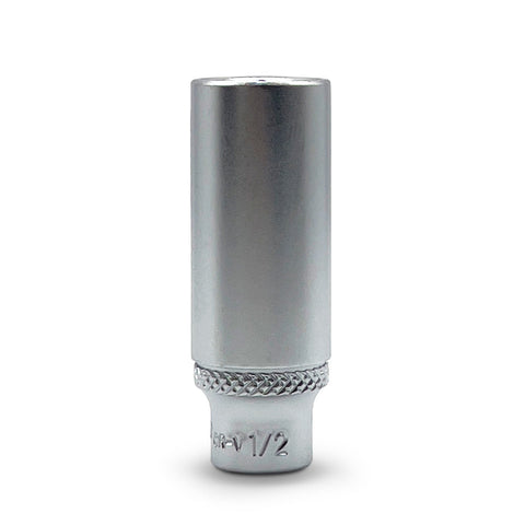 AuzGrip A75378 1/2 Inch SAE 12 Point 1/4 Inch Square Drive Deep Socket Front